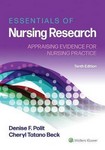 Essentials of Nursing Research Appraising Evidence for      Nursing Practice 10th Ed 2021
